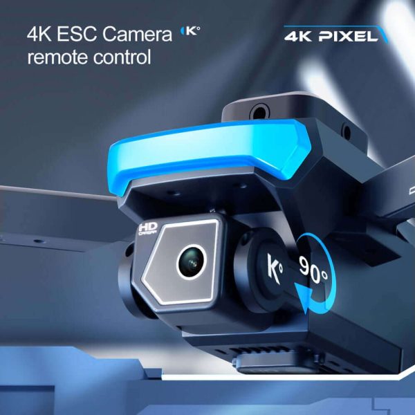 K-HD Dual Lens 4K Aerial Photography Drone - Optical Flow Positioning RC Quadcopter Toy - Image 10