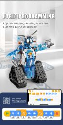 MOULD KING 15059 RC Robot - LED, Motorized Building Blocks, Smart Toy Gift