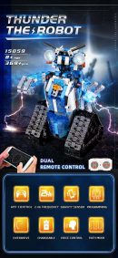 MOULD KING 15059 RC Robot - LED, Motorized Building Blocks, Smart Toy Gift
