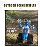 MOULD KING 15059 RC Robot - LED, Motorized Building Blocks, Smart Toy Gift