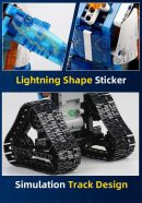 MOULD KING 15059 RC Robot - LED, Motorized Building Blocks, Smart Toy Gift