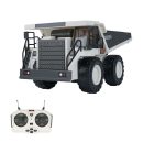 RC Excavator Bulldozer - 1:20 11CH Construction Truck with Lights & Music