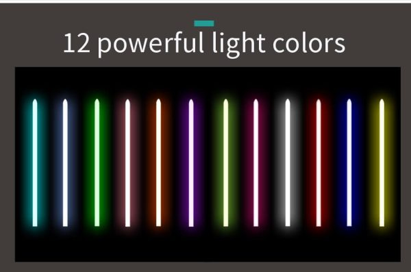 RGB Lightsaber with Metal Handle - 12 Colors, Sound FX | KidsToyLover - Image 23