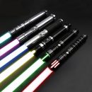 RGB Lightsaber with Metal Handle - 12 Colors, Sound FX | KidsToyLover