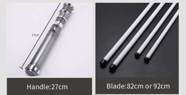 RGB Lightsaber with Metal Handle - 12 Colors, Sound FX | KidsToyLover - Image 32
