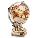 Robotime 180 PCS Luminous Globe - DIY Wooden Model Kit with LED Light