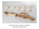 Robotime DIY Rubber Band Bullet Revolver: A Wooden Model Building Kit from Robotime - A Fun and Engaging Assembly Toy Gift for Children and Adults