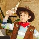 Robotime DIY Rubber Band Bullet Revolver: A Wooden Model Building Kit from Robotime - A Fun and Engaging Assembly Toy Gift for Children and Adults