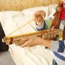 Robotime DIY Rubber Band Bullet Revolver: A Wooden Model Building Kit from Robotime - A Fun and Engaging Assembly Toy Gift for Children and Adults