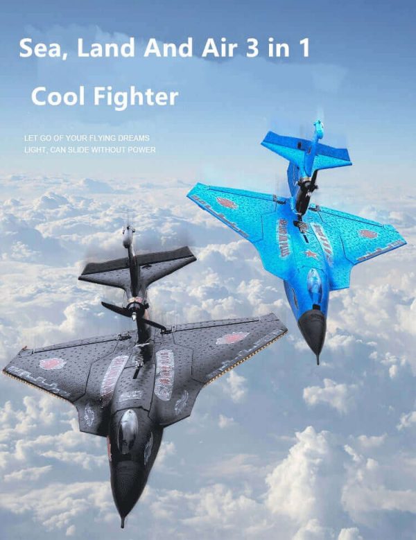 Sea Land And Air 3 in 1 Large RC Glider Plane 95CM 2.4G 2000M Waterproof Brushless Power Drop Resistant Remote Control Aircraft - Image 11