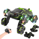 Six-Wheel RC Stunt Car | 4WD Drift | Gesture Control & Lights | RC Toy