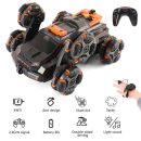 Six-Wheel RC Stunt Car | 4WD Drift | Gesture Control & Lights | RC Toy