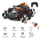 Six-Wheel RC Stunt Car | 4WD Drift | Gesture Control & Lights | RC Toy