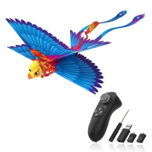 Smart Bionic Bird RC Toy - Mini Helicopter Drone with Flapping Wings for Kids & Adults