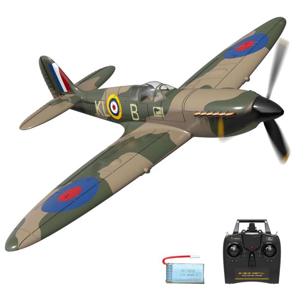 Spitfire RC Airplane: 2.4G 4CH EPP Mini Warbird Plane RTF - Image 8