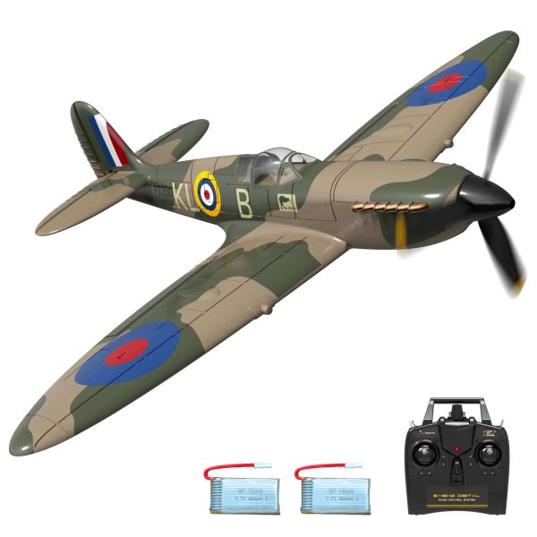 Spitfire RC Airplane: 2.4G 4CH EPP Mini Warbird Plane RTF - Image 9