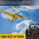 Sport Cub S2 RC Airplane - 3CH, Gyro Stabilizer, 400mm Wingspan, EPP Foam RTF