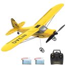 Sport Cub S2 RC Airplane - 3CH, Gyro Stabilizer, 400mm Wingspan, EPP Foam RTF