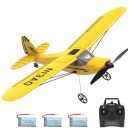 Sport Cub S2 RC Airplane - 3CH, Gyro Stabilizer, 400mm Wingspan, EPP Foam RTF