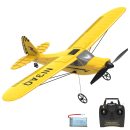 Sport Cub S2 RC Airplane - 3CH, Gyro Stabilizer, 400mm Wingspan, EPP Foam RTF