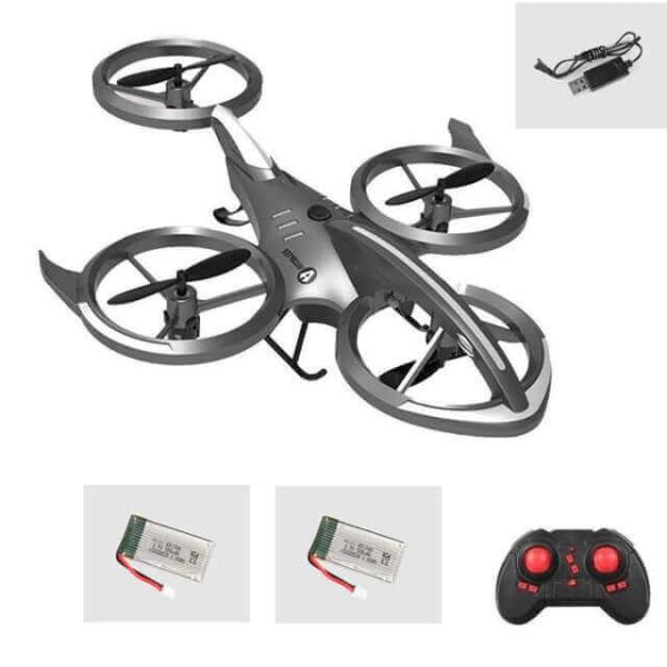 Stunt Remote Control Drone - Air Pressure Altitude Hold Mini Indoor Throw to Flight Leapfrog Quadcopter - Children RC Toy Airplane - Image 2
