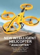 Stunt Remote Control Drone - Air Pressure Altitude Hold Mini Indoor Throw to Flight Leapfrog Quadcopter - Children RC Toy Airplane