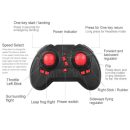 Stunt Remote Control Drone - Air Pressure Altitude Hold Mini Indoor Throw to Flight Leapfrog Quadcopter - Children RC Toy Airplane