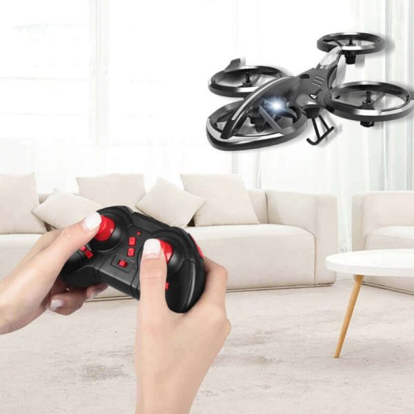 Stunt Remote Control Drone - Air Pressure Altitude Hold Mini Indoor Throw to Flight Leapfrog Quadcopter - Children RC Toy Airplane - Image 7