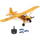 Wltoys XK A160 RC Airplane 2.4GHz 4CH Brushless Motor Stunt Aircraft - Yellow