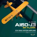 Wltoys XK A160 RC Airplane 2.4GHz 4CH Brushless Motor Stunt Aircraft - Yellow