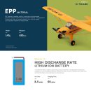 Wltoys XK A160 RC Airplane 2.4GHz 4CH Brushless Motor Stunt Aircraft - Yellow