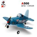 WLtoys XK A500 QF4U Fighter RC Airplane - 4CH Remote Control Plane with 6G Mode