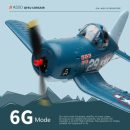 WLtoys XK A500 QF4U Fighter RC Airplane - 4CH Remote Control Plane with 6G Mode
