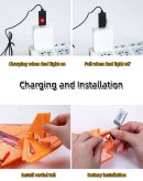 X320 Sea, land and air remote control glider EPP foam remote control aircraft with LED light flight time Remote control plane