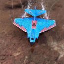 X320 Sea, land and air remote control glider EPP foam remote control aircraft with LED light flight time Remote control plane