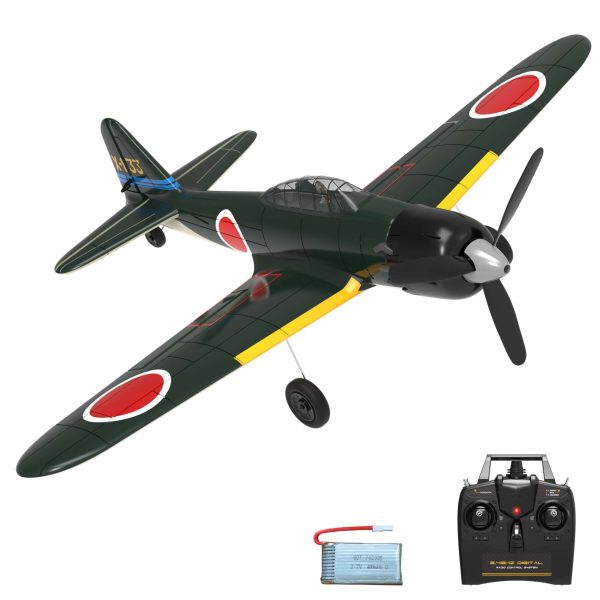 Zero Warbird RC Plane: 2.4G 4CH Aerobatic Fighter with 400mm Wingspan - Image 9
