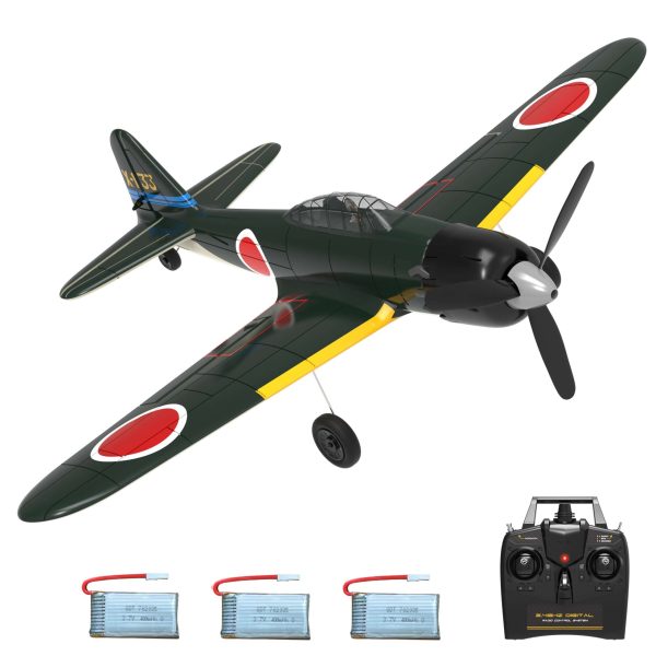 Zero Warbird RC Plane: 2.4G 4CH Aerobatic Fighter with 400mm Wingspan - Image 10