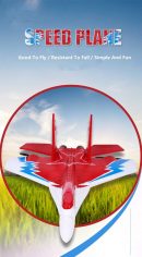 MIG740 2.4G Remote Control 60cm EPP RC Plane | 500M Range & Anti-Collision