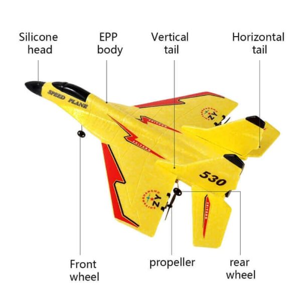 New 2.4G Glider RC Drone 530: The Perfect Educational Toy and Kids' Gift for Hobby Enthusiasts - Image 9